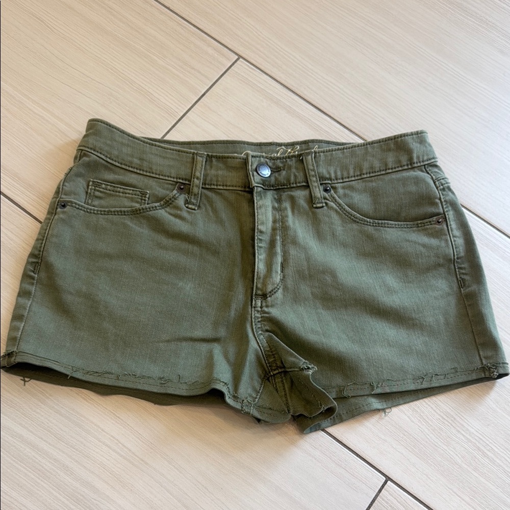 Brand New Universal Thread Green Jean Shorts